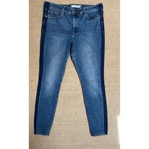 Athleta  Jeans Womens Size 16  Med Wash Sculptex Skinny Slimming Comfort